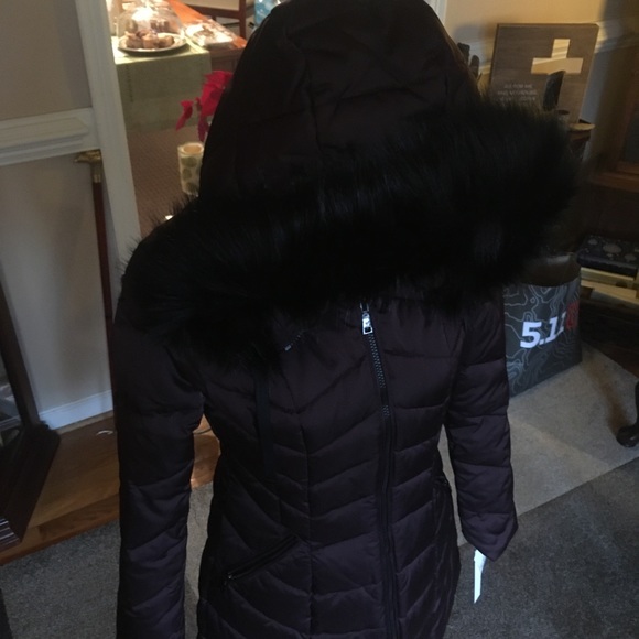 NWT Tahari purple plum Winter Coat - Picture 11 of 12